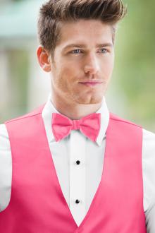 Expressions Brite Pink Bow Tie
