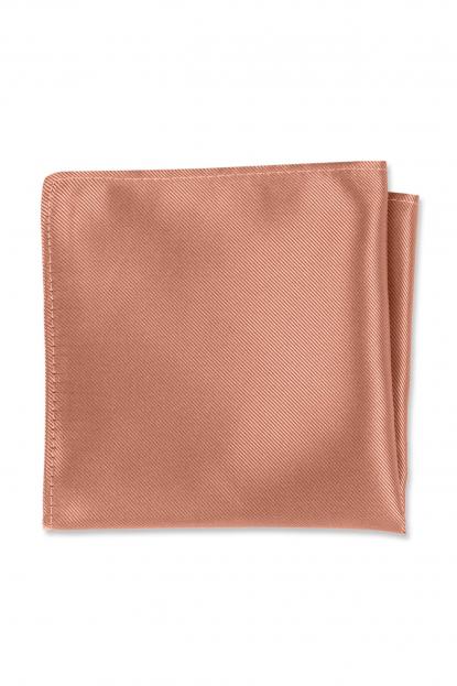 Desert Coral Simply Solids Pocket Square