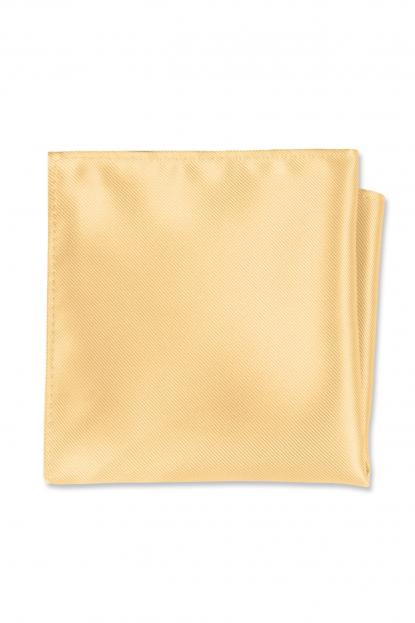 Gold Simply Solids Pocket Square