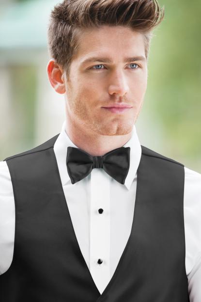 Expressions Black Bow Tie