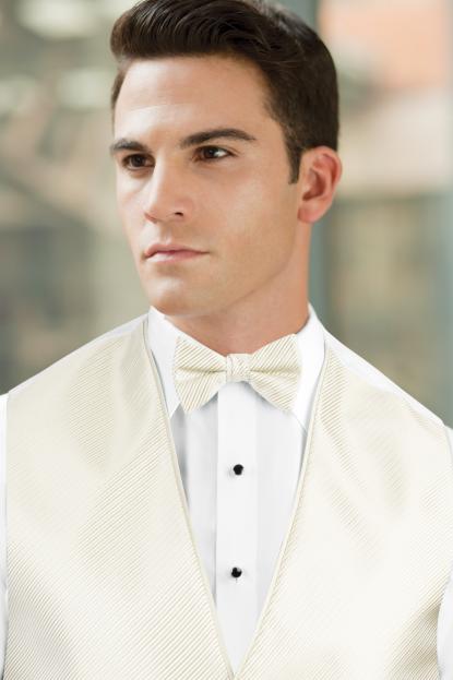 Synergy Ivory Bow Tie