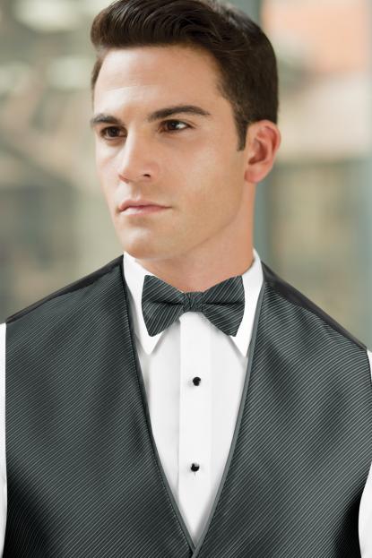 Synergy Pewter Bow Tie