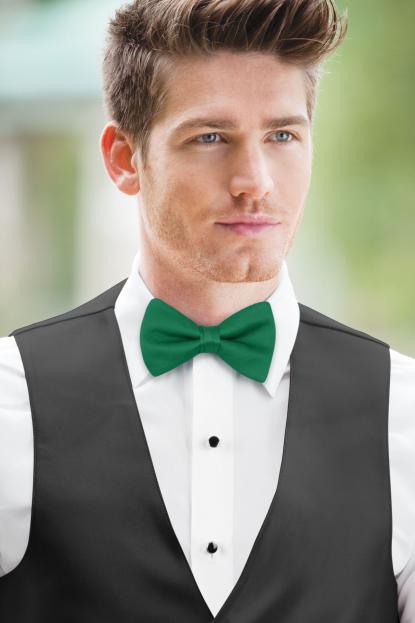 Emerald Green Simply Solids Bow Tie