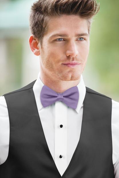 Lavender Simply Solids Bow Tie