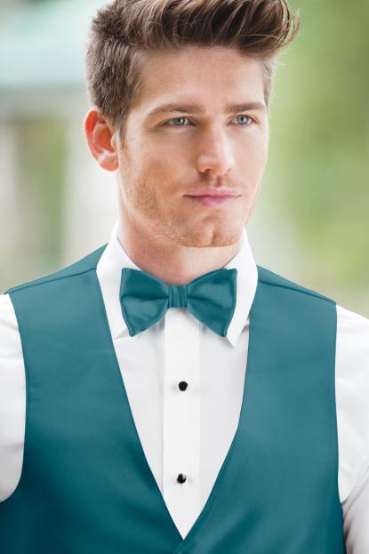 Expressions Teal Bow Tie
