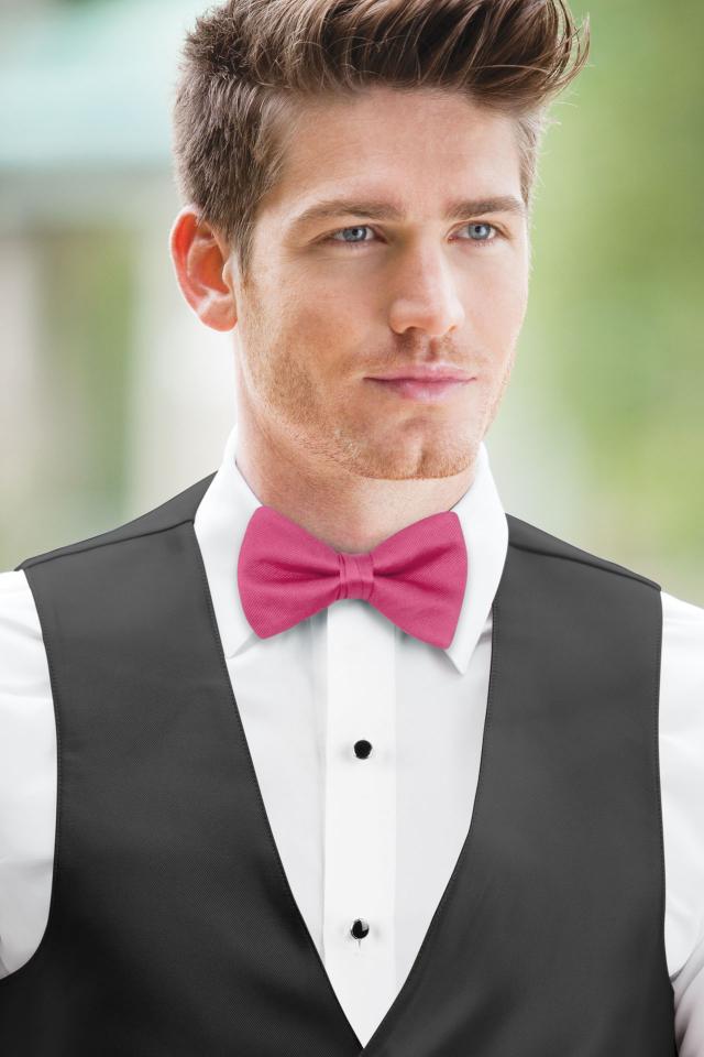Begonia Simply Solids Bow Tie