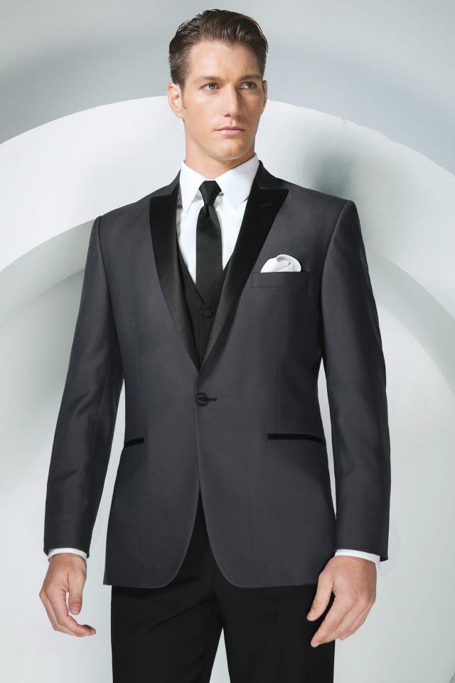 Wedding Tuxedo Grey Tony Bowls Portofino